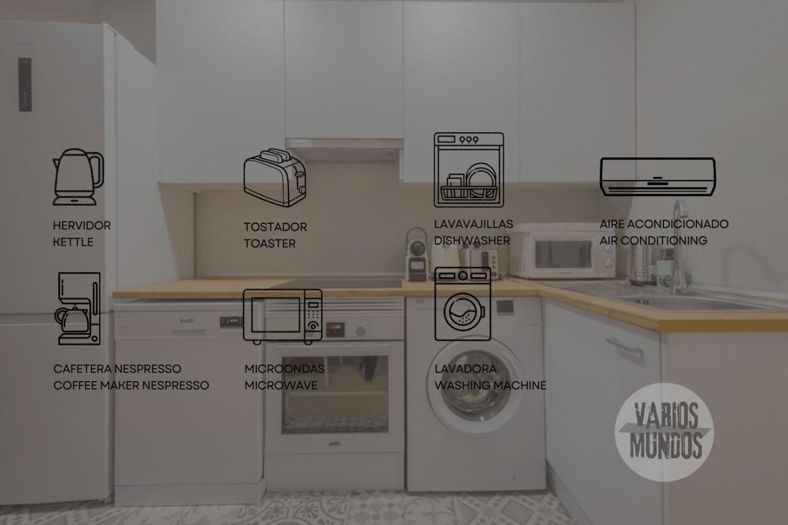 Downtown&New Apt Para 9Pax En La Plaza De Chueca มาดริด ภายนอก รูปภาพ